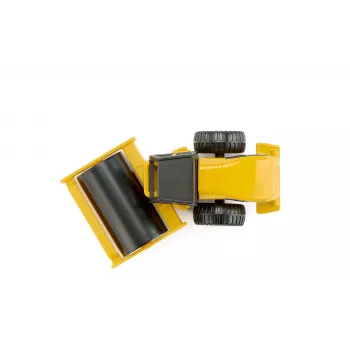 Siku MAN camion con rullo compressore, modello camion/rimorchio, 1:87, MAN, bambino/bambina, metallo, plastica, rosso, giallo
