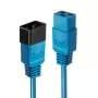 Lindy 30120 cavo prolunga di alimentazione IEC 60320 C19–C20, 1 m, 16 A, stampato, blu