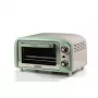 Mini forno elettrico Ariete 3919 Vintage, 800 W, capacità 10 L, doppio vetro, retrò, verde