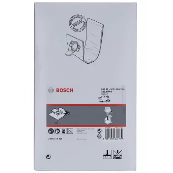 Bosch 2 605 411 229 accessorio per aspirapolvere sacchetto