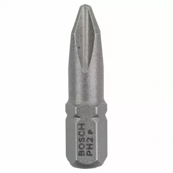 Punte per cacciavite Bosch 2607001514 100 pezzi PH 2 25 mm esagonale
