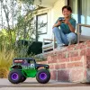 Monster Jam, veicolo radiocomandato ufficiale Smash & Bash Grave Digger per interni ed esterni, monster truck riparabile in scala 1:15, giocattolo per bambini e bambine da 4 anni