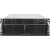 Inter-Tech IPC Storage 4U-4708 case server rack 19", 4U, 8 vani Hot-Swap HDD da 2,5/3,5", backplane SAS 12G, E-ATX, 4 ventole anteriori + 2 posteriori da 80 mm, nero