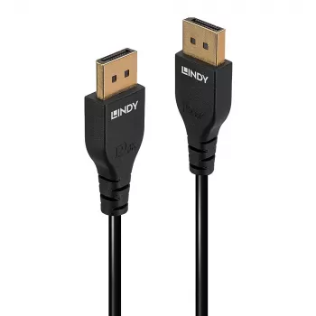 Lindy 3m cavo DisplayPort 1.4 sottile, 3 m, DisplayPort, DisplayPort, connettore maschio, connettore maschio, 7680 x 4320 pixel