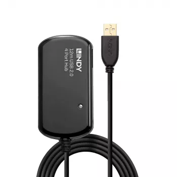 Lindy 12m prolunga USB 2.0 attiva Pro Hub