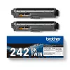 Cartuccia toner Brother TN-242BKTWIN 3000 pagine nero