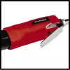 Einhell TC-PR 68 chiave a cricchetto pneumatica, 1/2", 68 Nm, 6,3 bar, M10, con 7 bussole e valigetta, rosso/nero