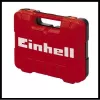 Einhell TC-PR 68 chiave a cricchetto pneumatica, 1/2", 68 Nm, 6,3 bar, M10, con 7 bussole e valigetta, rosso/nero