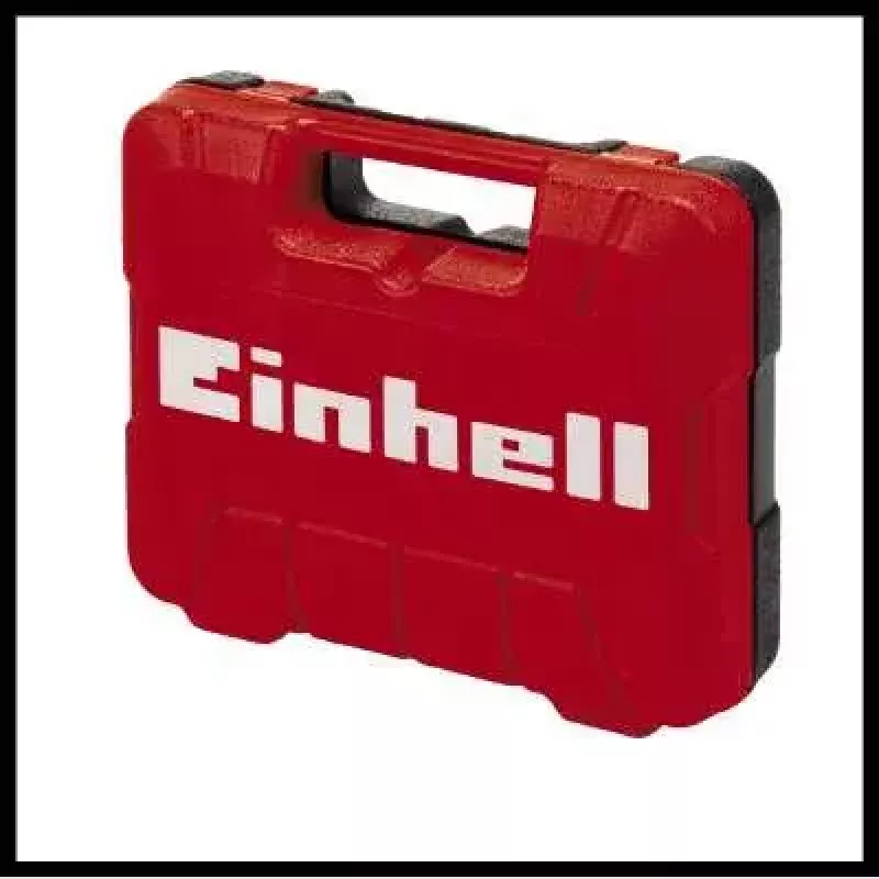 Einhell TC-PR 68 chiave a cricchetto pneumatica, 1/2", 68 Nm, 6,3 bar, M10, con 7 bussole e valigetta, rosso/nero