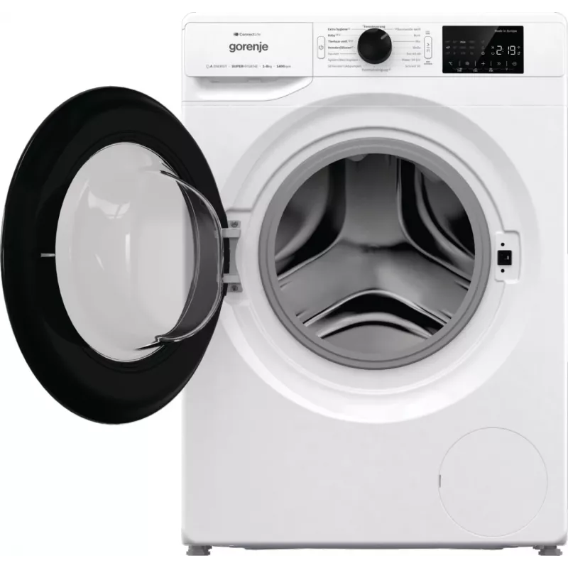 Lavatrice Gorenje WPNEI84A1TS a carica frontale 8 kg 1400 giri/min bianca