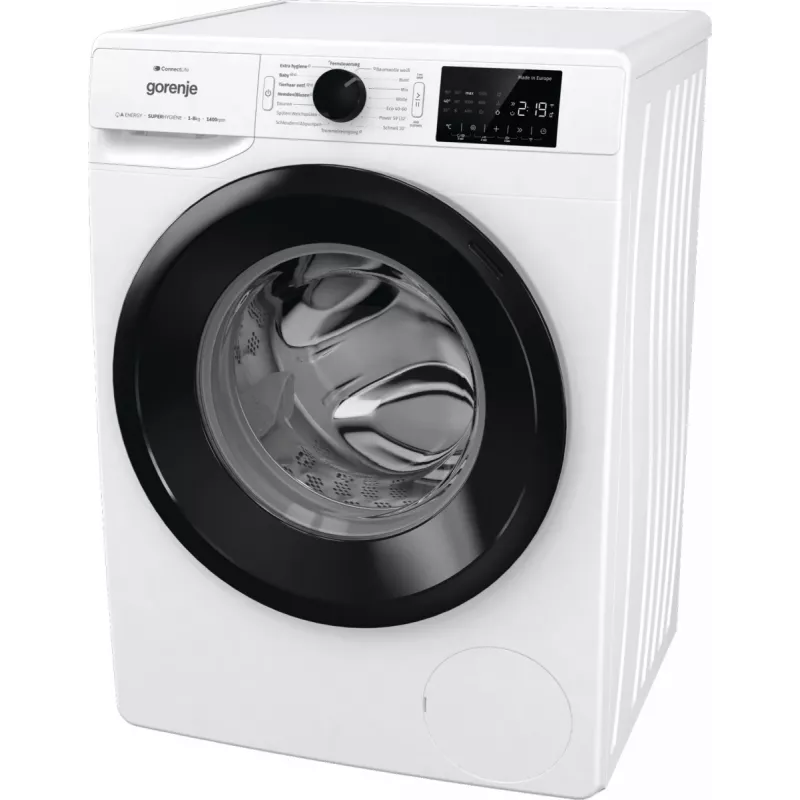 Lavatrice Gorenje WPNEI84A1TS a carica frontale 8 kg 1400 giri/min bianca