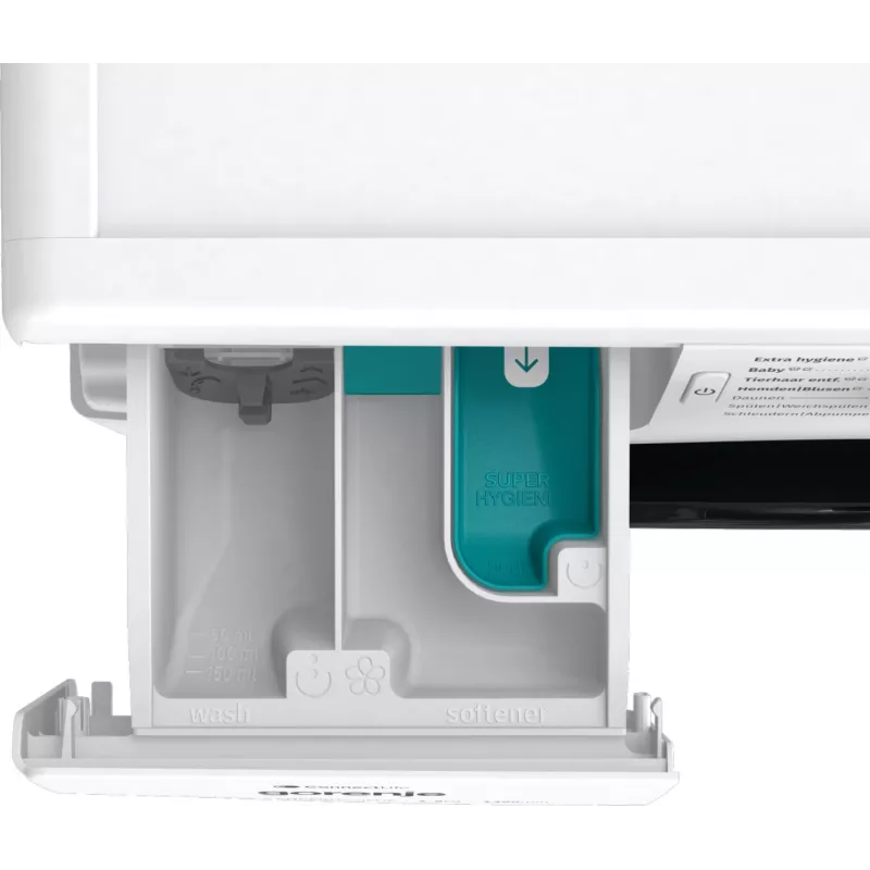 Lavatrice Gorenje WPNEI84A1TS a carica frontale 8 kg 1400 giri/min bianca