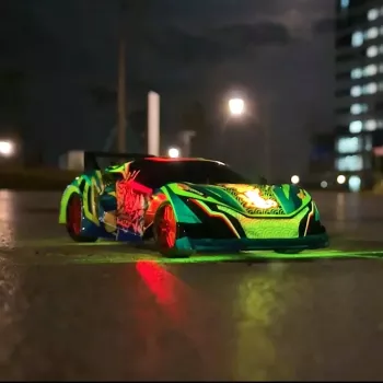 Auto radiocomandata Simba-Dickie Dickie RC Laser Samurai scala 1:20