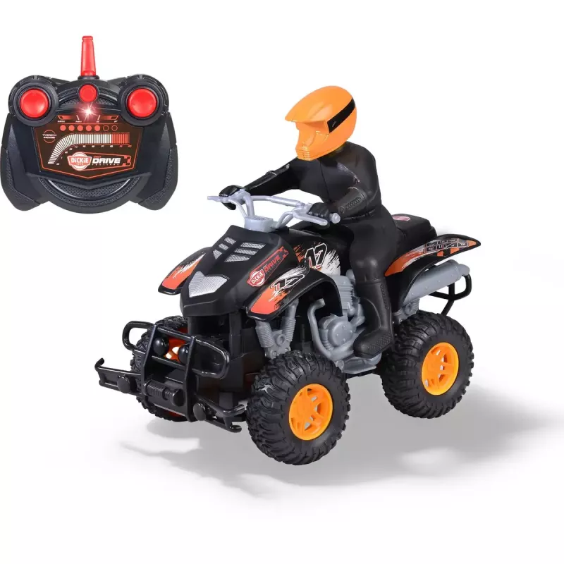 Quad da fango radiocomandato Simba‑Dickie scala 1:18, quad giocattolo RC, a batteria