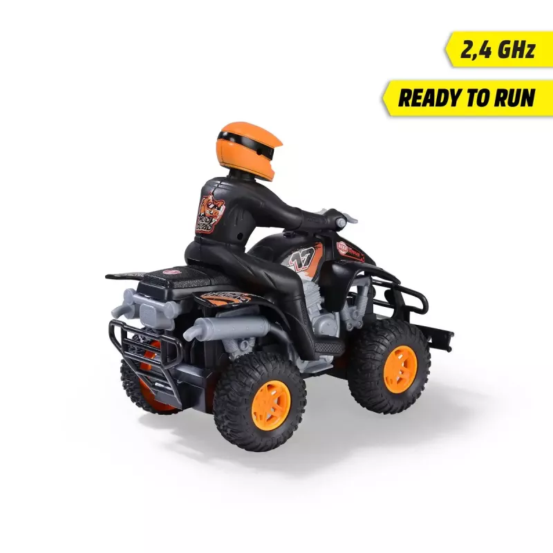 Quad da fango radiocomandato Simba‑Dickie scala 1:18, quad giocattolo RC, a batteria