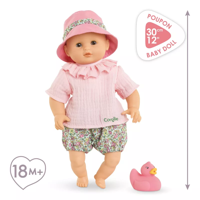 Mon Premier Poupon Badebaby Coralie, bambola