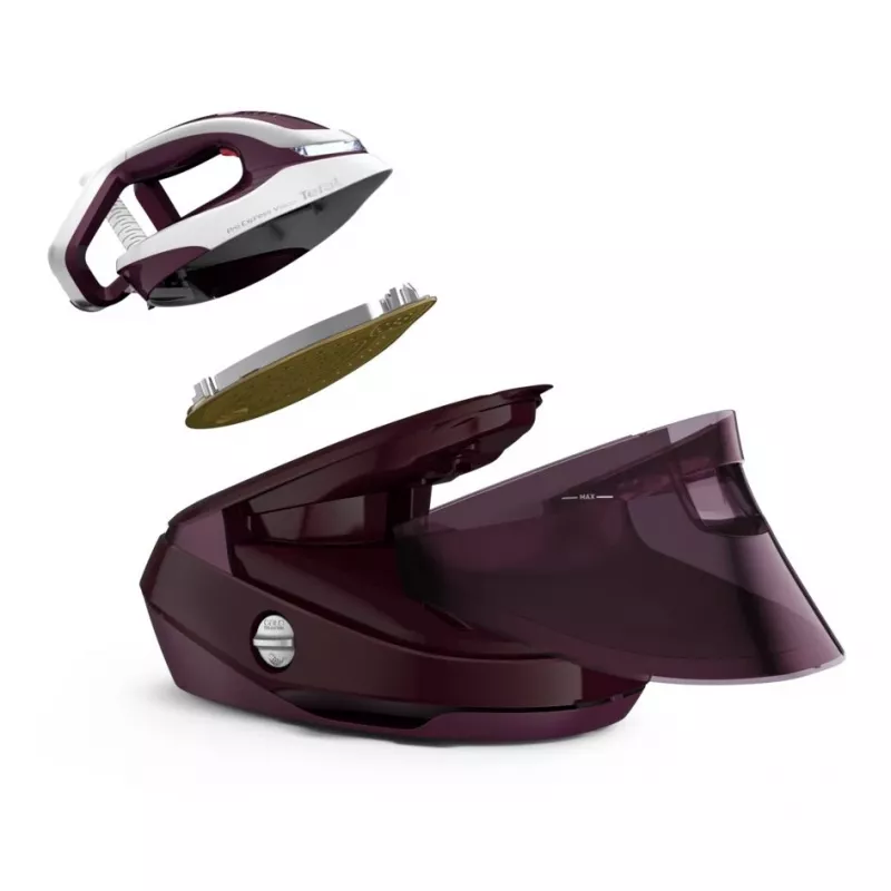Tefal Pro Express Vision GV9810 3000 W 1,1 L suola Durilium AirGlide Autoclean rosso, bianco