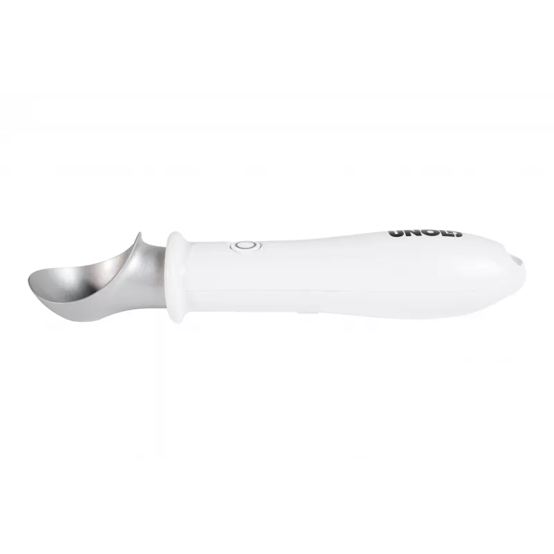 Paletta per gelato Unold 488990 4 mm acciaio inox plastica bianco