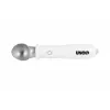 Paletta per gelato Unold 488990 4 mm acciaio inox plastica bianco