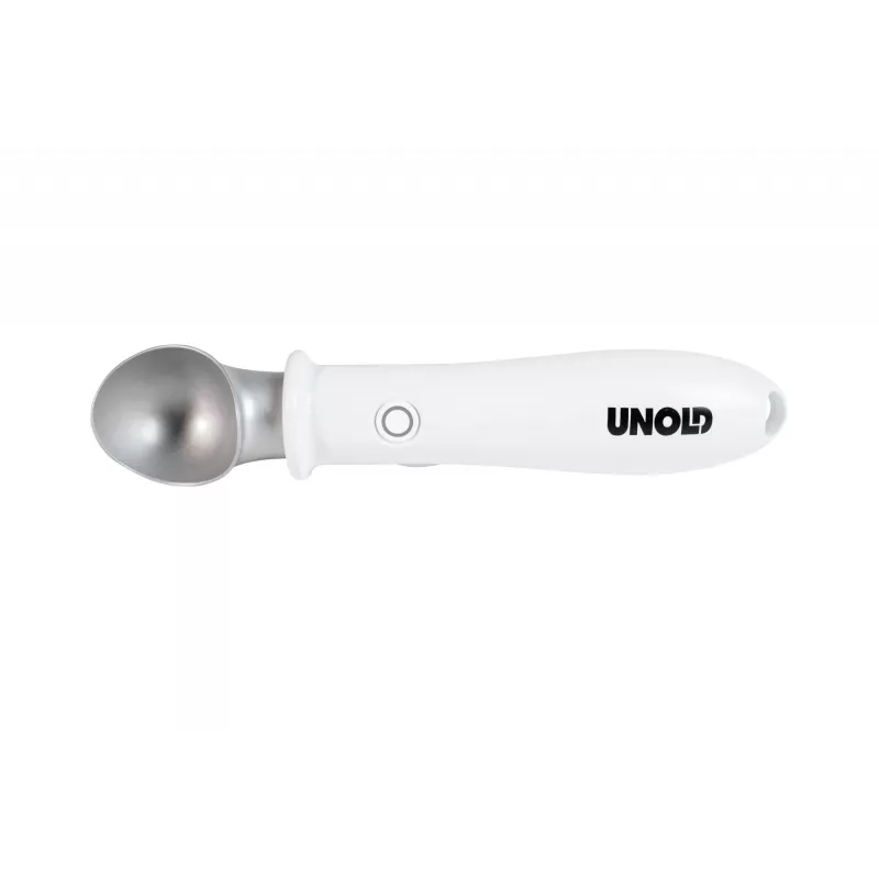 Paletta per gelato Unold 488990 4 mm acciaio inox plastica bianco