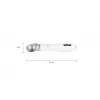 Paletta per gelato Unold 488990 4 mm acciaio inox plastica bianco