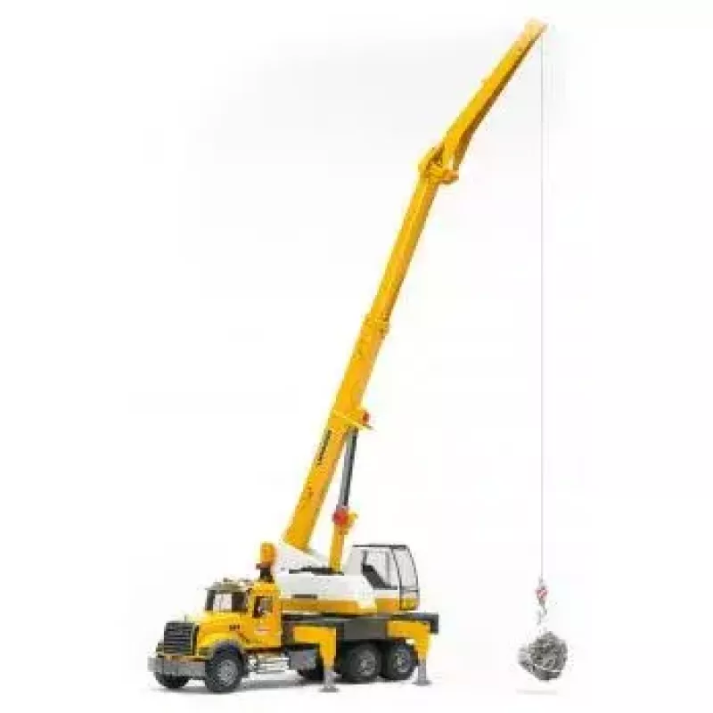 Camion con gru BRUDER MACK Granite Liebherr