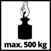 Paranco elettrico Einhell TC-EH 500 1000 W 500 kg