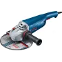Bosch GWS 22-230 P Professional smerigliatrice angolare, 230 mm, 2200 W, impugnatura supplementare Vibration Control, blu