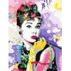 Set puzzle da colorare Ravensburger CreArt Premium — Audrey Hepburn (Ravensburger 25526)