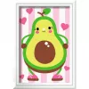 Set di pittura Ravensburger CreArt — Avocado (motivo di design)