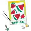 Set dipingi con i numeri Ravensburger CreArt – Meloni (design), Ravensburger 25516