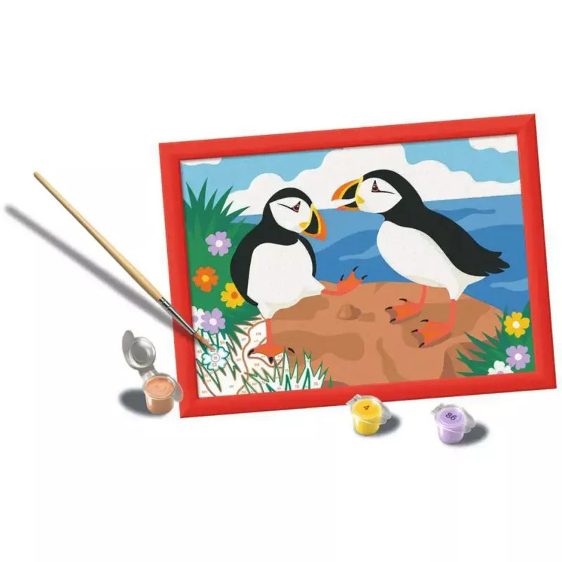 Ravensburger CreArt Puffins set di pittura