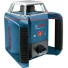 Bosch GRL 400 H Professional set livella laser rotante, portata 400 m (con ricevitore), laser rosso, con ricevitore LR 1, treppiede BT 152 e valigetta, blu