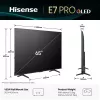 Hisense 65E77Q PRO 165,1 cm (65 inch) Smart TV 4K Ultra HD Wi-Fi nero