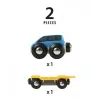 Autotrasporto per modellismo Ravensburger BRIO — 2 pezzi, nero/blu/giallo