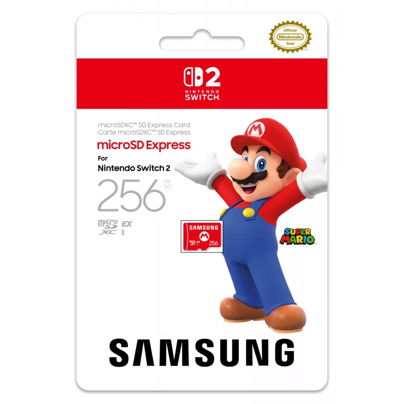 Scheda MicroSDXC Nintendo 256GB Express Card Switch 2