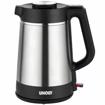 Unold 18715 bollitore 1,5 L 1800 W nero, acciaio inox