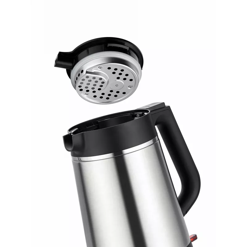 Unold 18715 bollitore 1,5 L 1800 W nero, acciaio inox
