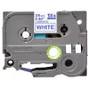 Brother TZe253 nastro per etichettatrice 24 mm blu su bianco