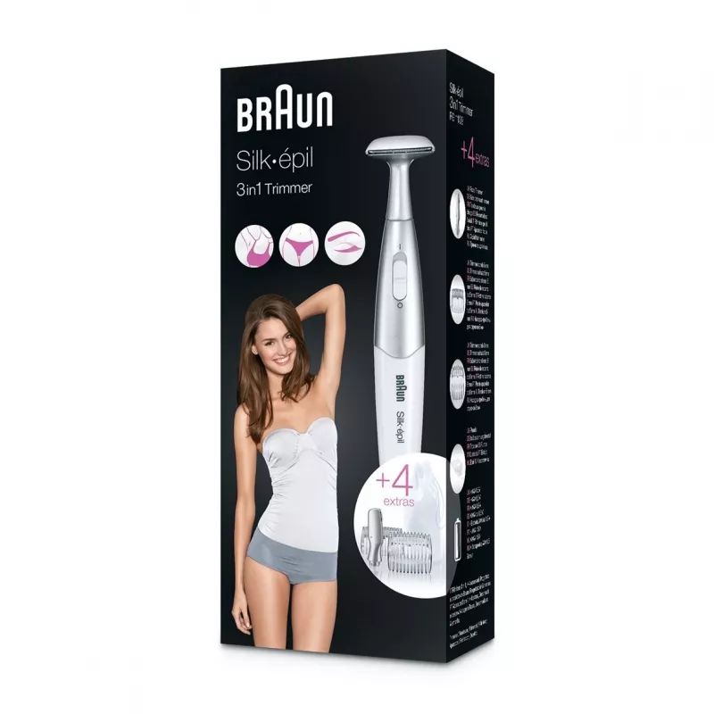 Braun Silk-épil FG 1100 argento, bianco