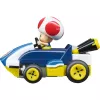 Auto giocattolo radiocomandata CARRERA Mario Kart Mini RC – Toad Paperbox, 2,4 GHz