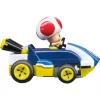Auto giocattolo radiocomandata CARRERA Mario Kart Mini RC – Toad Paperbox, 2,4 GHz