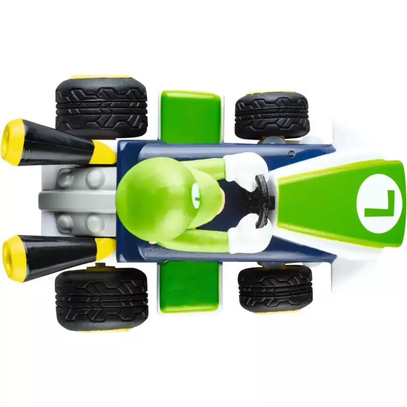 Auto radiocomandata CARRERA Mario Kart Mini 2,4 GHz – Luigi Paperbox