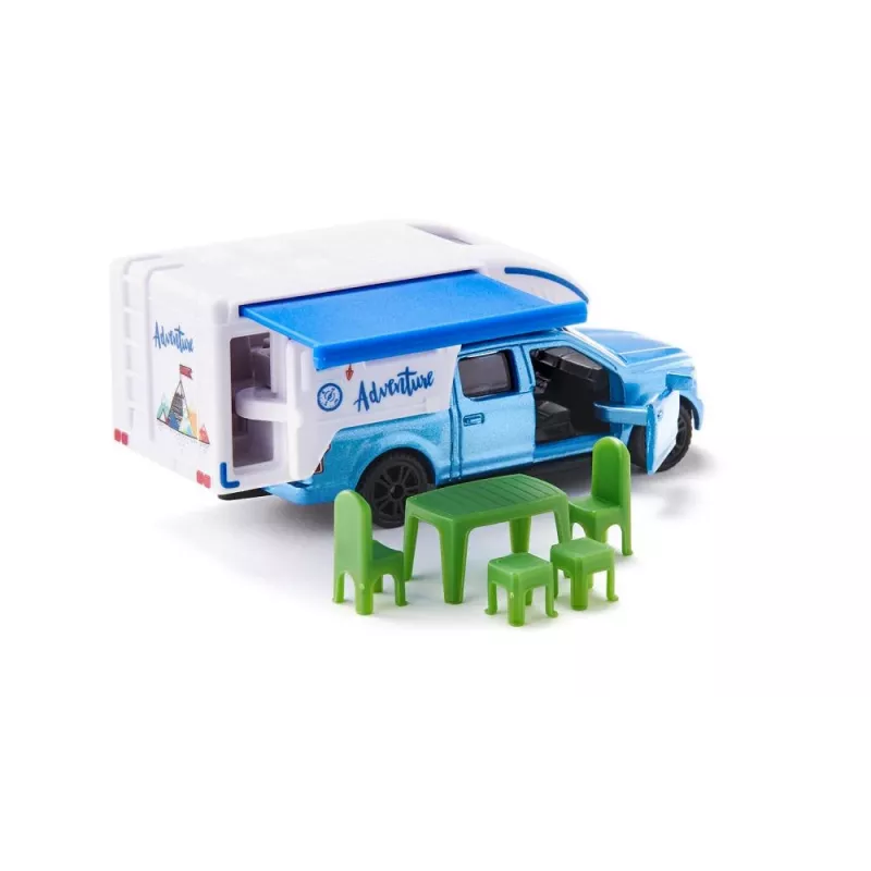 Auto Siku Ford F150 Metallo Plastica blu verde bianco 3+ anni