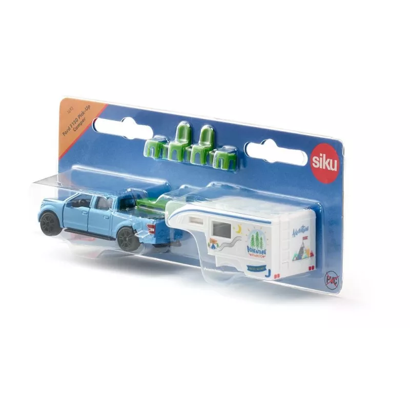 Auto Siku Ford F150 Metallo Plastica blu verde bianco 3+ anni