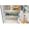 Bosch Serie 6 KGN39AIAU frigorifero combinato, libera installazione, 363 l (260 l + 103 l), 203 cm, classe energetica A, acciaio inox spazzolato