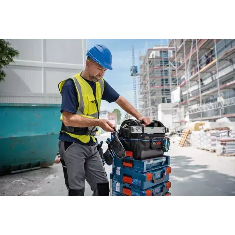 Bosch GWT 20 Professional 1600A025L6 borsa portautensili, poliestere 1000D, portata 23 kg, nero/blu