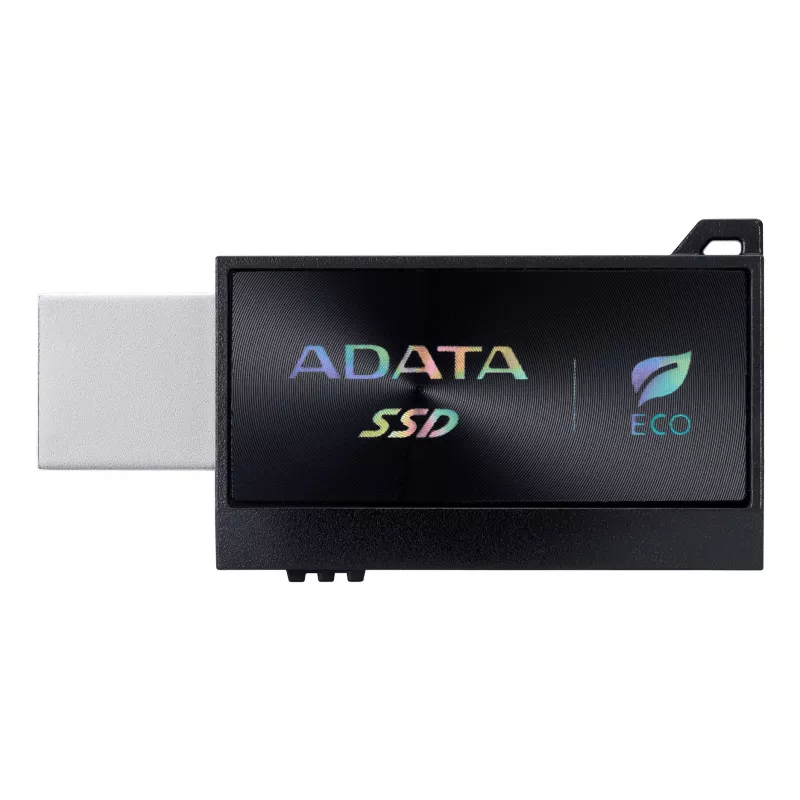 SSD esterno ADATA SC730 1 TB, USB Type-C 3.2 Gen 2, 600/600 MB/s, nero, case in plastica