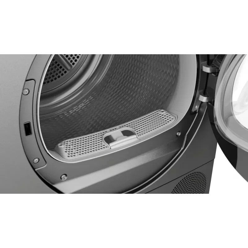 Bosch Serie 6 WQG243DR10 Asciugatrice a pompa di calore freestanding a carica frontale 9 kg grigio