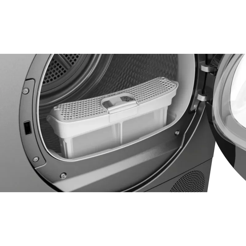 Bosch Serie 6 WQG243DR10 Asciugatrice a pompa di calore freestanding a carica frontale 9 kg grigio